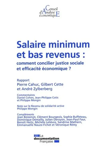 Salaire minimum et bas revenus - Comment concilier justice sociale et eff