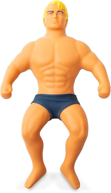 Basic Fun Stretch Armstrong Retro Figure Large - 25 cm Retro Extendable Figure