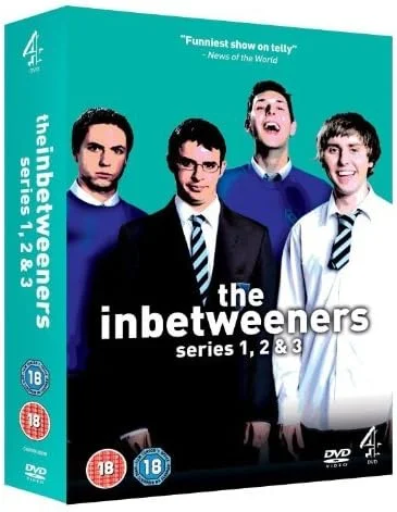 The Inbetweeners: Channel 4 Complete Series 1, 2 & 3 + DVD Exclusive Extras And Deleted Scenes (3 Disc Box Set) [DVD]