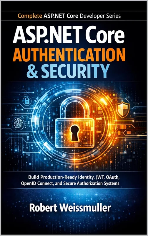ASP.NET Core Authentication & Security: Build Production-Ready Identity, JWT, OAuth, OpenID Connect, and Secure Authorization Systems (Complete ASP.NET Core Developer Series Book 5) (English Edition)