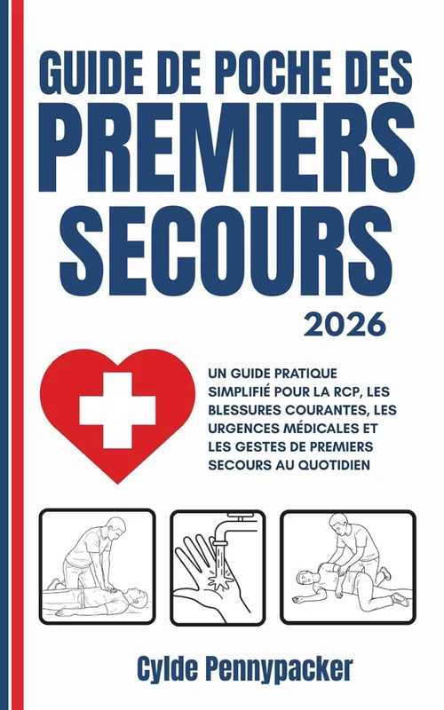 GUIDE DE POCHE DES PREMIERS SECOURS 2026: Un guide pratique simplifié pour la RCP, les blessures courantes, les urgences médicales et les gestes de premiers secours au quotidien