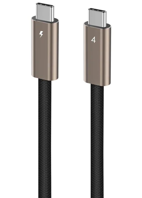 Ubluker USB C to USB C Cable 40Gbps 1M, 240W 100W 60W USB4 24PIN with Thunderbolt 4 Emarker 48V 5A PD 3.1 Audio Video Sync Data Fast Charger for iPhone17 16 15 Galaxy S26 25 Screen PC Macbook