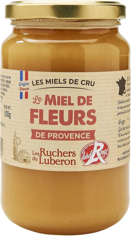 Les Ruchers du Luberon Flower Honey of Provence IGP/Red Label 500g