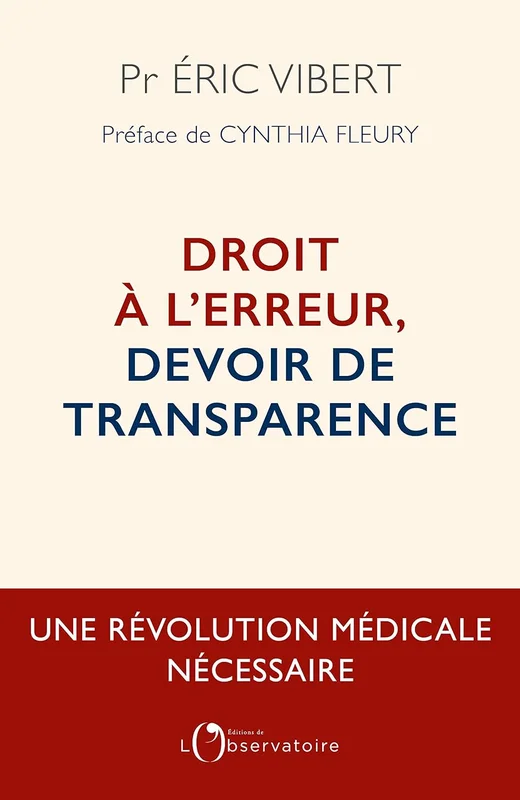 Droit à l'erreur, devoir de transparence