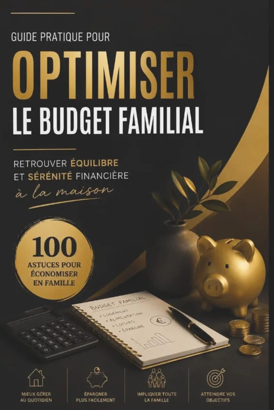 Guide pratique pour optimiser le budget familiales: Retrouver équilibre et sérénité financière à la maison 100 astuces pour économiser en famille