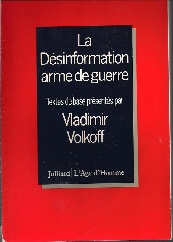 La desinformation, arme de guerre