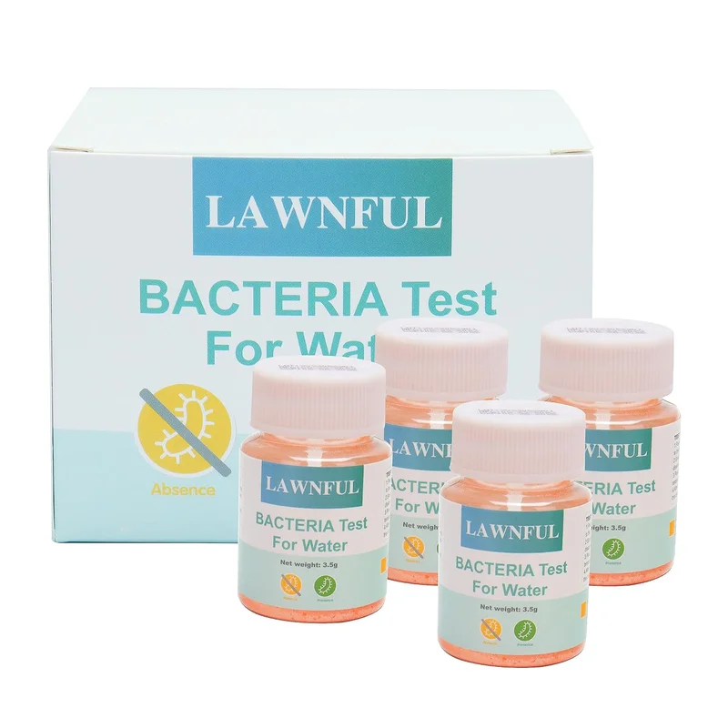 Lot de 4 kits de test d'eau E. Coli et Coliformes – Approuvé par l'EPA 48 heures pour l'eau potable, l'eau de puits et l'eau du robinet
