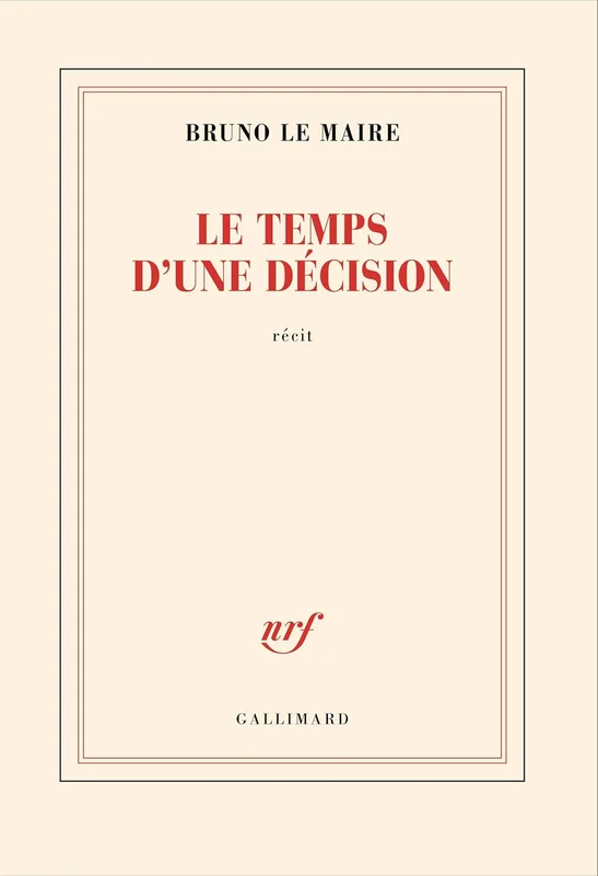 Le temps d'une décision      Paperback – Big Book, 23 April 2026