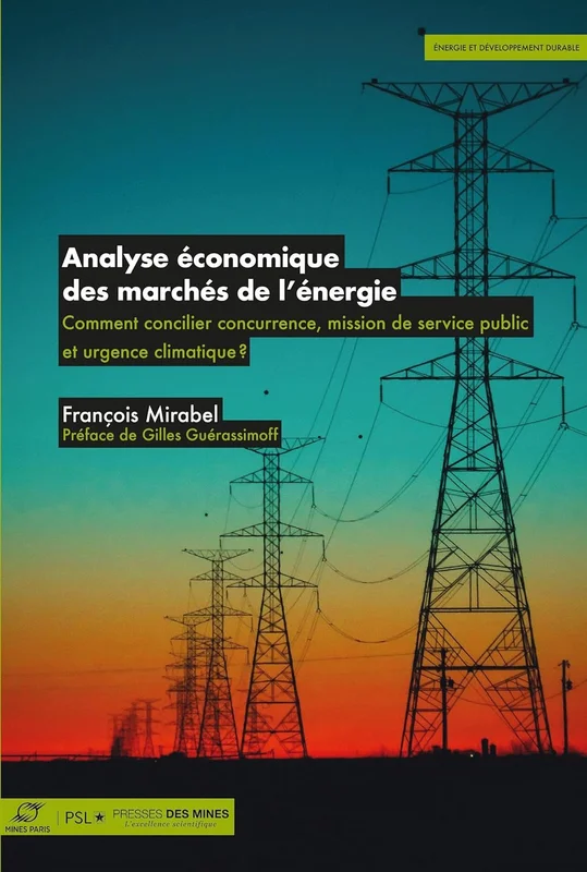 Analyse économique des marchés de l'énergie: Comment concilier concurrence, mission de service public et urgence climatique?