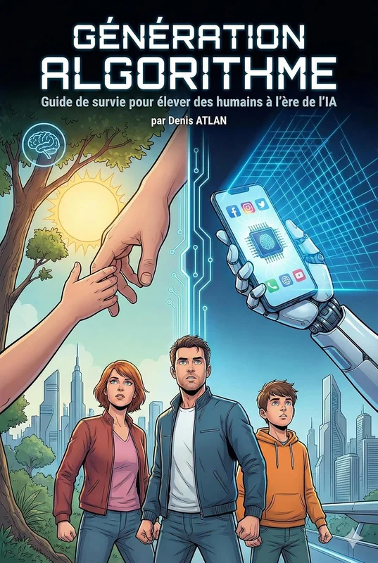 GÉNÉRATION ALGORITHME - LA BANDE DESSINEE: Guide de survie pour élever des humains à l'ère de l'IA, de TikTok et des écrans