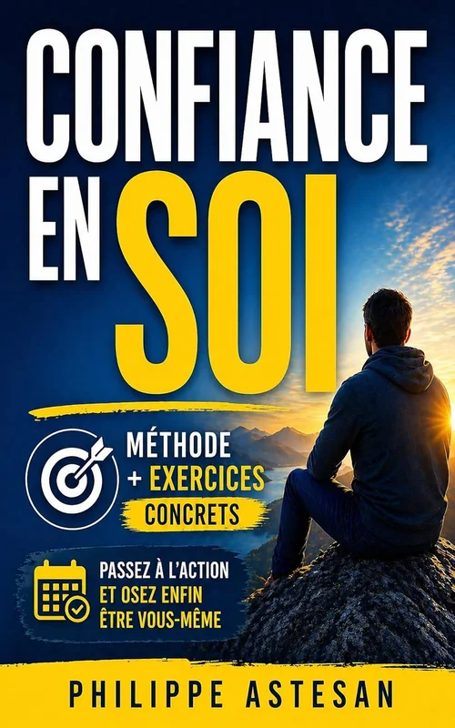 Confiance en soi : Comment dépasser ses peurs et s'affirmer enfin: Méthode avec exercices pour ancrer une confiance durable