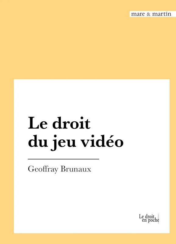 Le droit du jeu vidéo