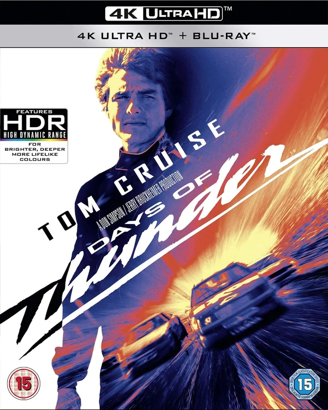 Days of Thunder â€“ 4K Ultra HD [Blu-ray] [2020] [Region Free]