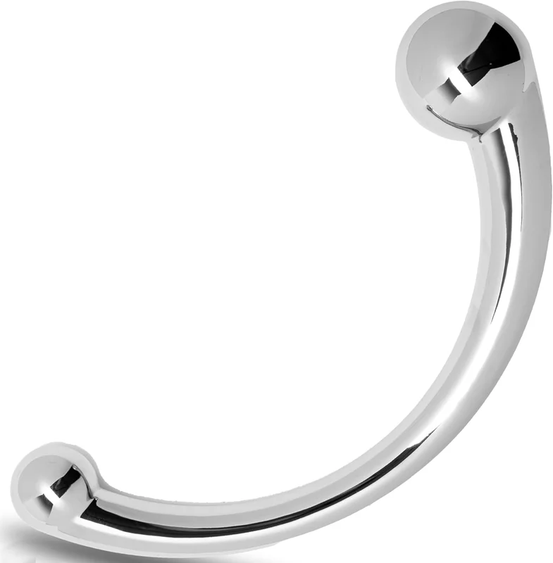 Stainless Steel Dildo 20 cm Ø2.5/3.8 cm Sex Toýs Female and Sex Toýs Man Butt Plug Female Beginner Sextoy Male Dildo Massage Point G/P Dildo Smooth Surface Dildo FOPS A110L