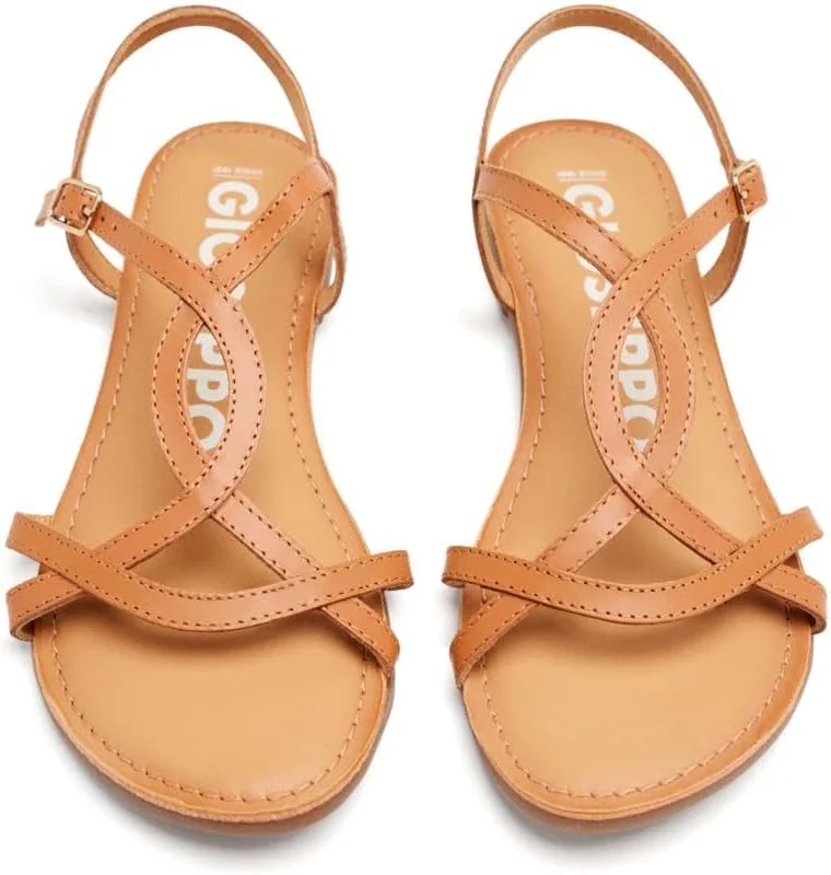 White Sandals with Thin Straps for Woman lamim
