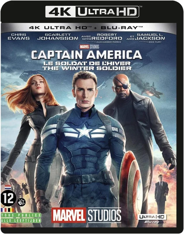 Captain America 2 : Le Soldat de l'hiver [4K Ultra HD + Blu-Ray]