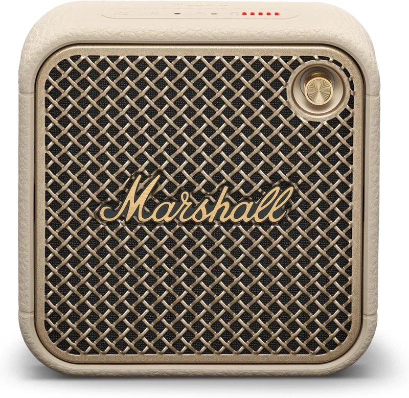 Marshall Willen II Haut-parleurs Bluetooth sans Fil 17 Heures de Lecture IP67 étanche Charge Rapide - Crème