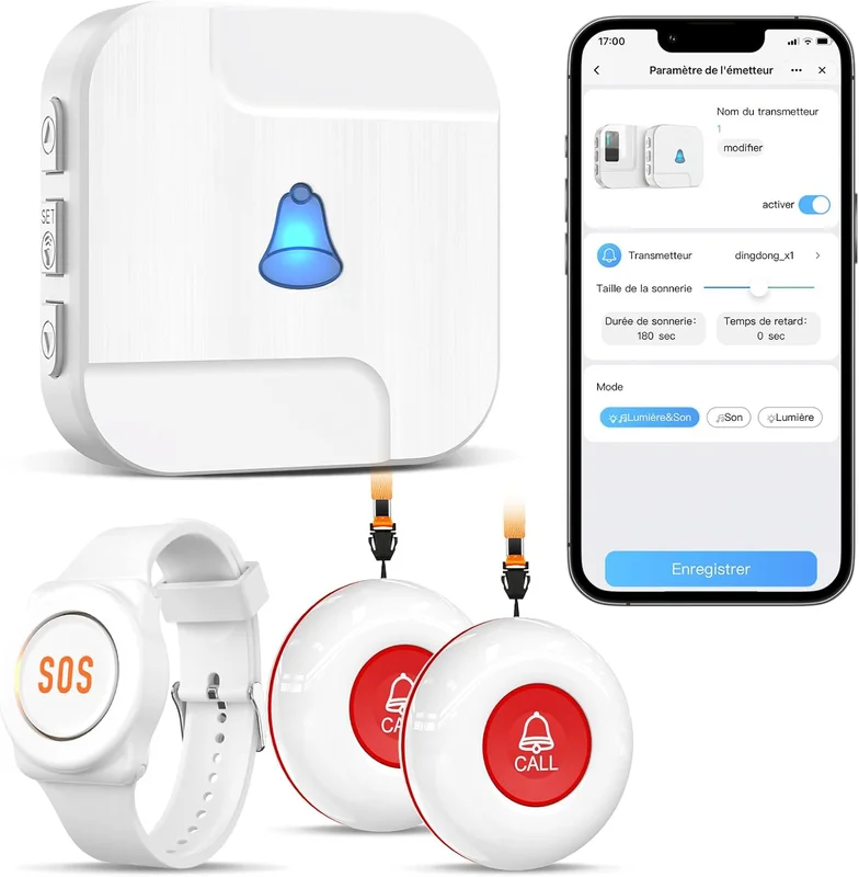 ChunHee Seniors Alarm Device - Disability and Mobility Friendly System