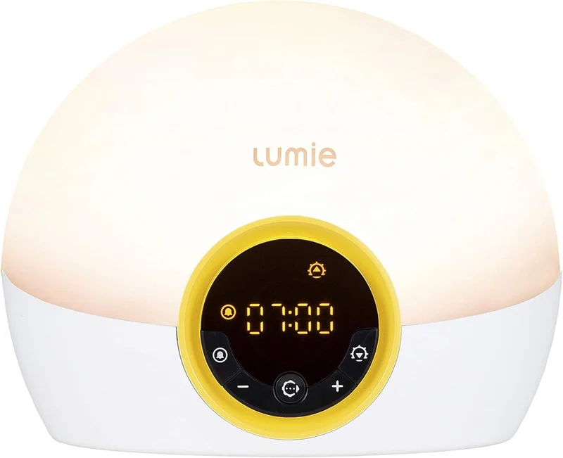 Lumie Bodyclock Rise 100 Wake-up Light - Réveil lumineux avec lever et coucher de soleil, pour un meilleur sommeil, un meilleur réveil et une meilleure énergie