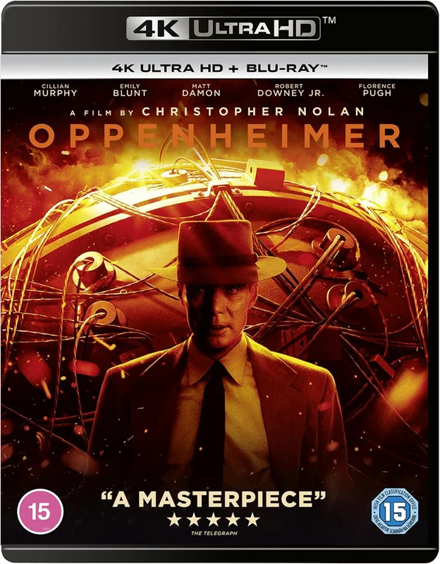 Oppenheimer [4K Ultra HD] [2023] [Region Free]