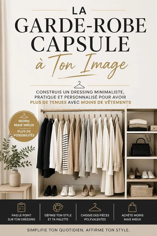 La Garde-Robe Capsule à Ton Image: Construis un dressing minimaliste, pratique et personnalisé pour avoir plus de tenues avec moins de vêtements
