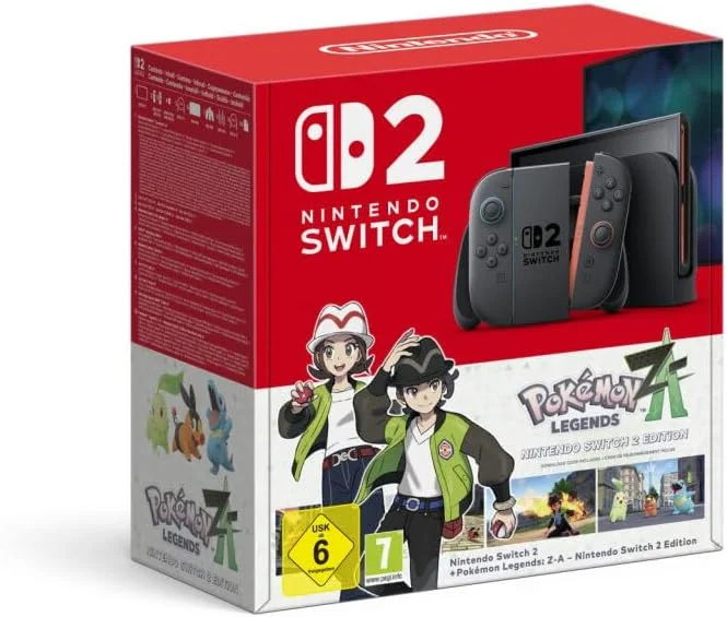 Nintendo Pack Console Switch 2 + le jeu Légendes Pokémon : Z-A Switch 2 Edition