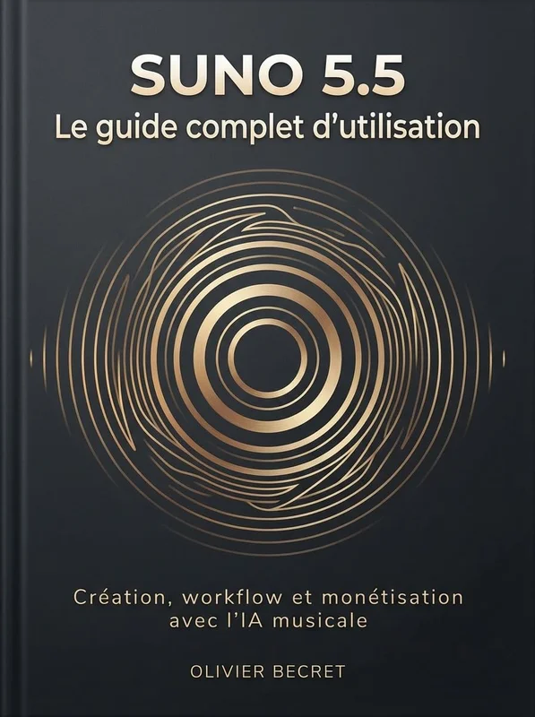 Guide Complet Suno 5.5: Comprendre, créer, itérer et professionnaliser sa musique avec SUNO