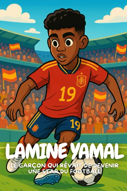 Lamine Yamal: De la rue aux stades du monde – l’incroyable histoire d’un jeune prodige du football      Paperback – 22 May 2025
