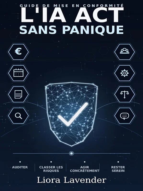 L'IA Act Sans Panique: Le guide pratique et la méthode ARMER pour mettre en conformité votre TPE, PME ou activité d'indépendant avec le règlement européen.