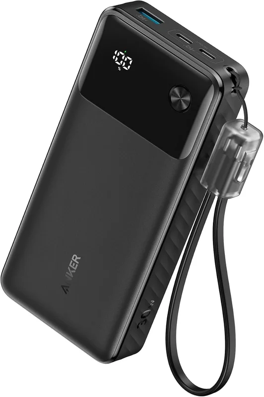 Anker Innovations Anker A1384g11, 20000 Mah, Potenza Erogata, 30 W, Nero