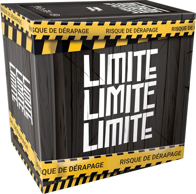 LIMITE LIMITE LIMITE – New Edition – The Trash Expansion of the Cult Party Game – Board Game for Adults – Birthdays, Holidays, Gift – Black Humour
