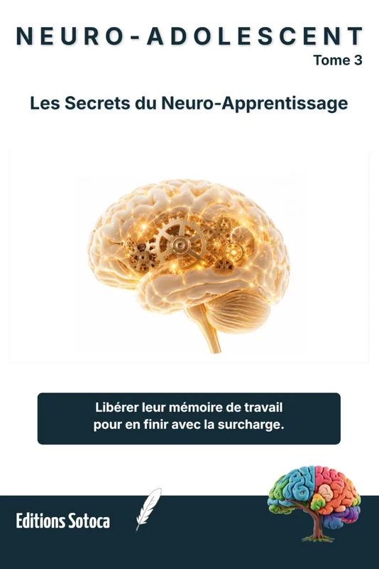 NEURO-ADOLESCENT : Les Secrets du Neuro-Apprentissage: Libérer leur mémoire de travail pour en finir avec la surcharge. (Tome 3)