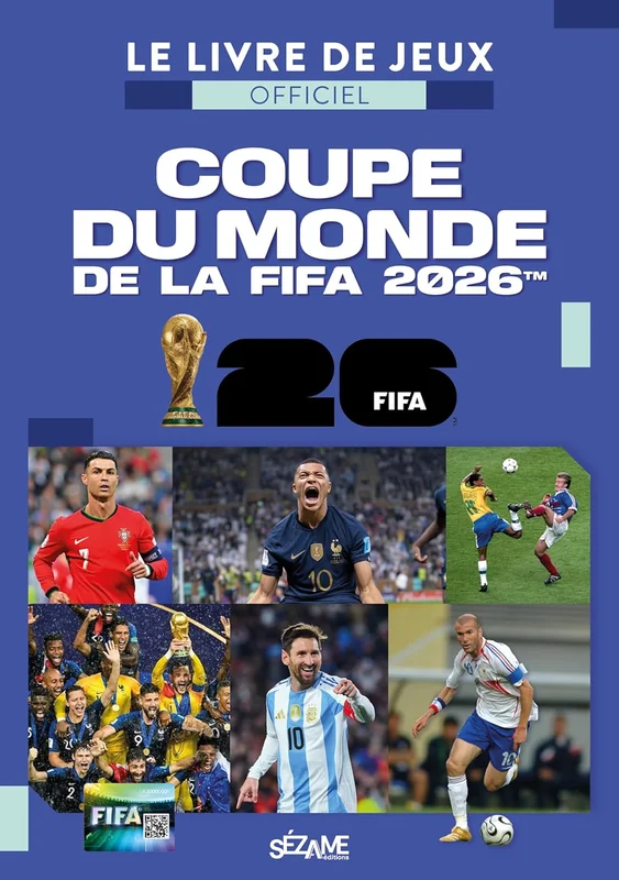 Le livre de jeux officiel Coupe du Monde FIFA 2026 Hardcover – Illustrated, 7 May 2026