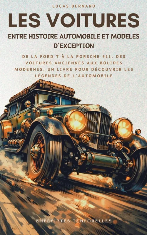 Les Voitures, entre Histoire Automobile et Modèles d’Exception: De la Ford T à la Porsche 911, des voitures anciennes aux bolides modernes, un livre pour découvrir les légendes de l’automobile