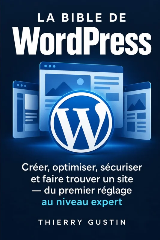 La Bible de WordPress: Créer, optimiser, sécuriser et faire trouver un site — du premier réglage au niveau expert