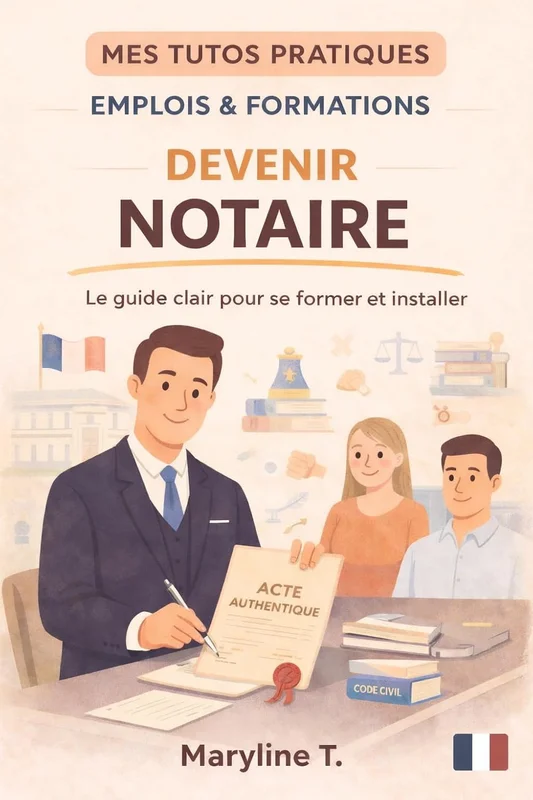 Devenir notaire: le guide clair pour s'orienter ou se reconvertir (MES TUTOS PRATIQUES)