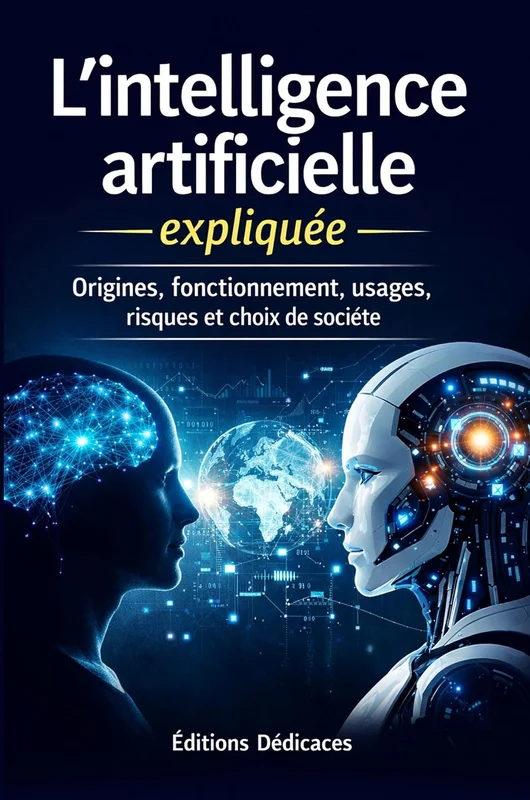 L’intelligence artificielle expliquée: Origines, fonctionnement, usages, risques et choix de société
