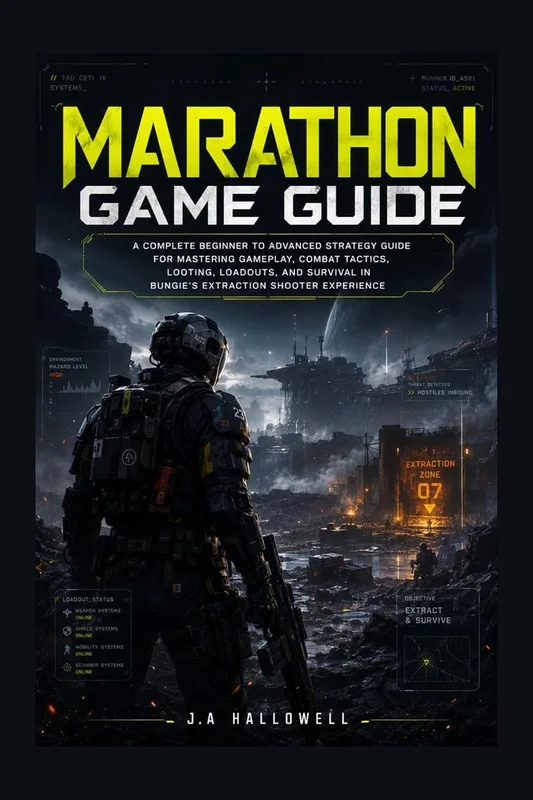 Marathon Game Guide: A Complete Beginner to Advanced Strategy Guide for Mastering Gameplay, Combat Tactics, Looting, Loadouts, and Survival in Bungie’s Extraction Shooter Experience (English Edition)