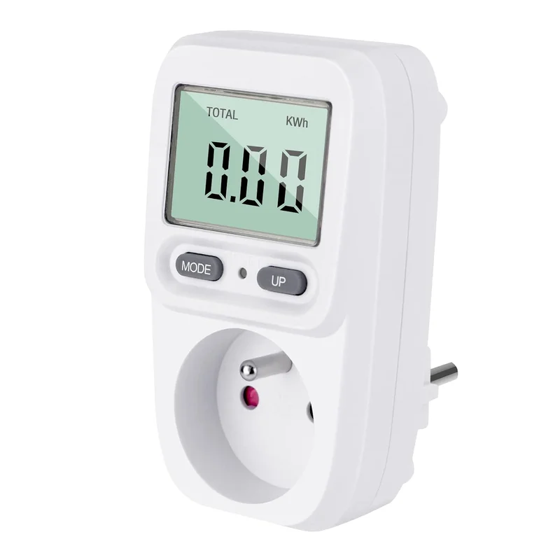 talifoca Energy Meter Power Meter Power Consumption Socket Controller Kwh Meter Maximum Power 3680W 16A for Energy Saving