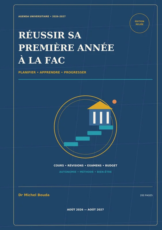 Réussir sa première année à la fac: Agenda universitaire 2026-2027