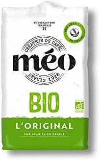 MEO - Café Bio Grains 500G - Lot De 3 - Offre Special