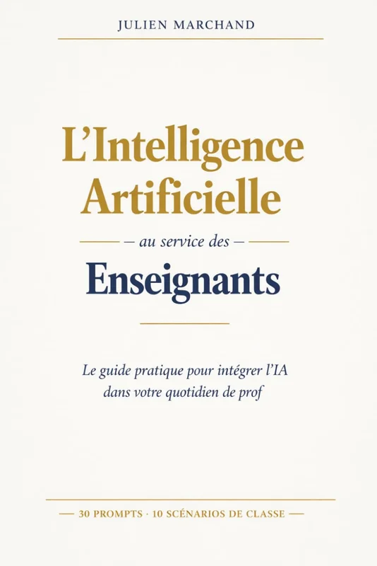 L'Intelligence Artificielle au service des enseignants: Le guide pratique pour intégrer l'IA dans votre quotidien de prof
