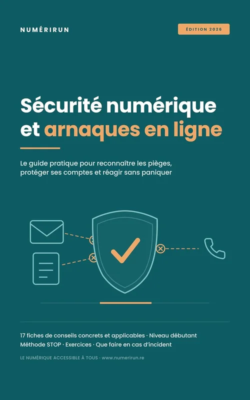 Sécurité numérique et arnaques en ligne: Repérer les pièges, protéger ses comptes et réagir en cas de problème : le guide pas à pas pour débutants et seniors