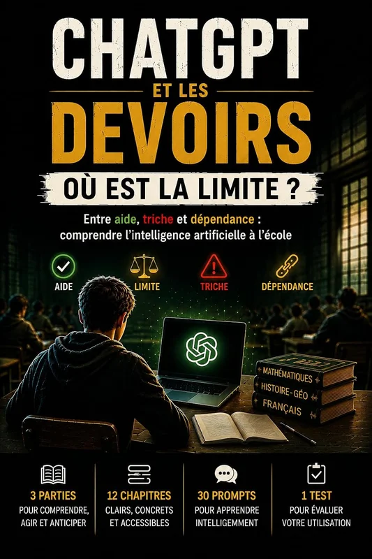 CHATGPT ET LES DEVOIRS — OÙ EST LA LIMITE ?: Entre aide, triche et dépendance : comprendre l'intelligence artificielle à l'école