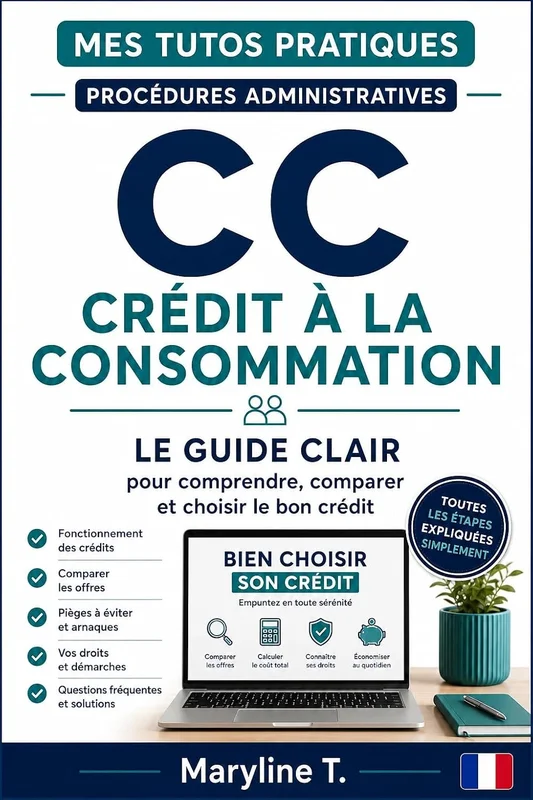 Crédit à la consommation: Le guide clair pour comprendre, comparer et choisir le bon crédit (Mes Tutos Pratiques - Procédures administratives t. 29)