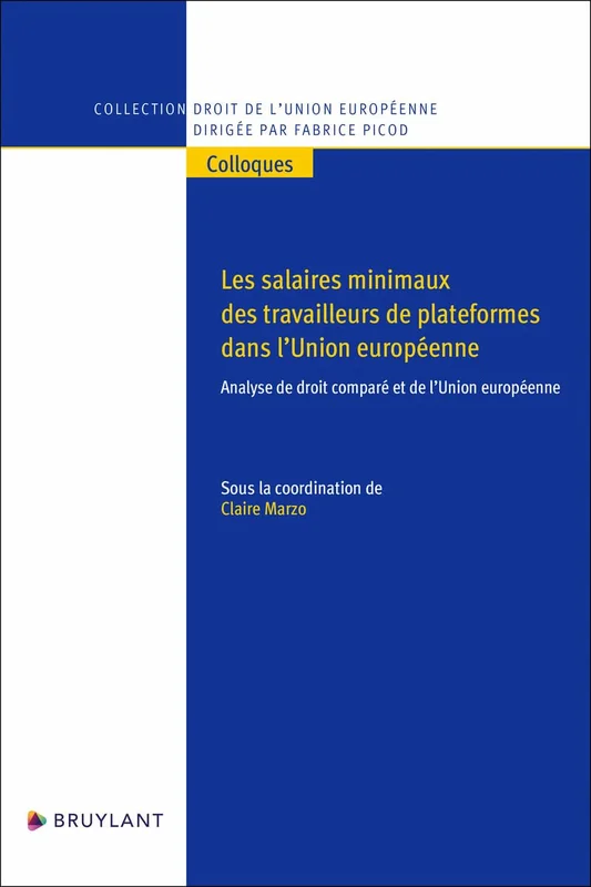 Les salaires minimaux des travailleurs de plateformes dans l'Union européenne - Analyse de droit com