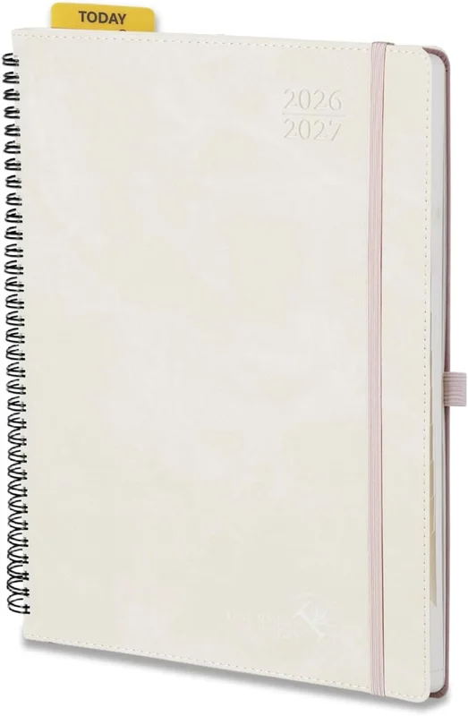 POPRUN 2026 2027 Academic Week to View Diary A4 29.7 x 21 cm in French