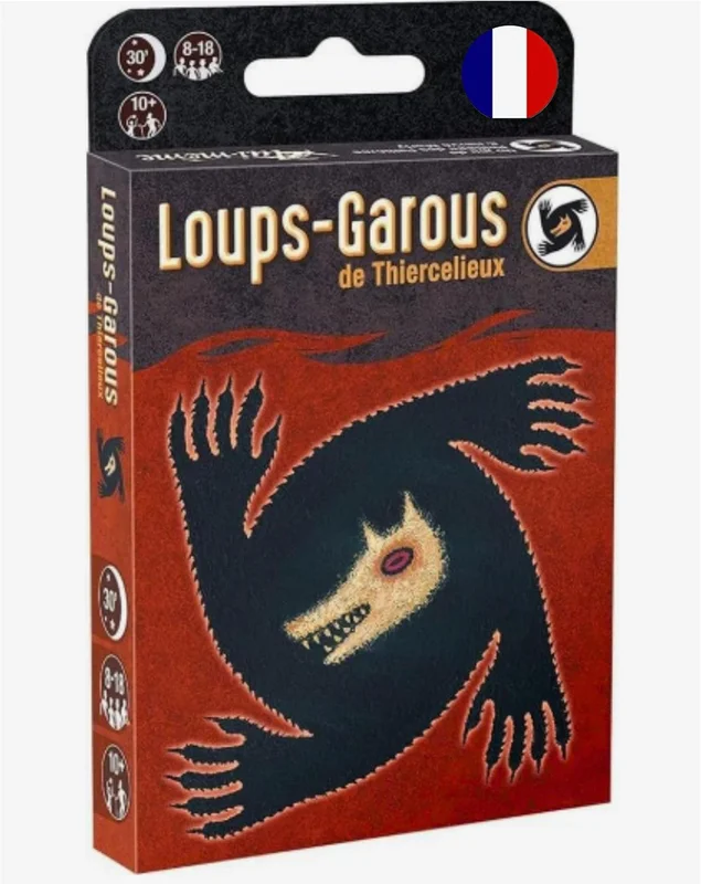 Asmodee - Les Loups-GAROUS DE THIERCELIEUX - Bluff Board Game