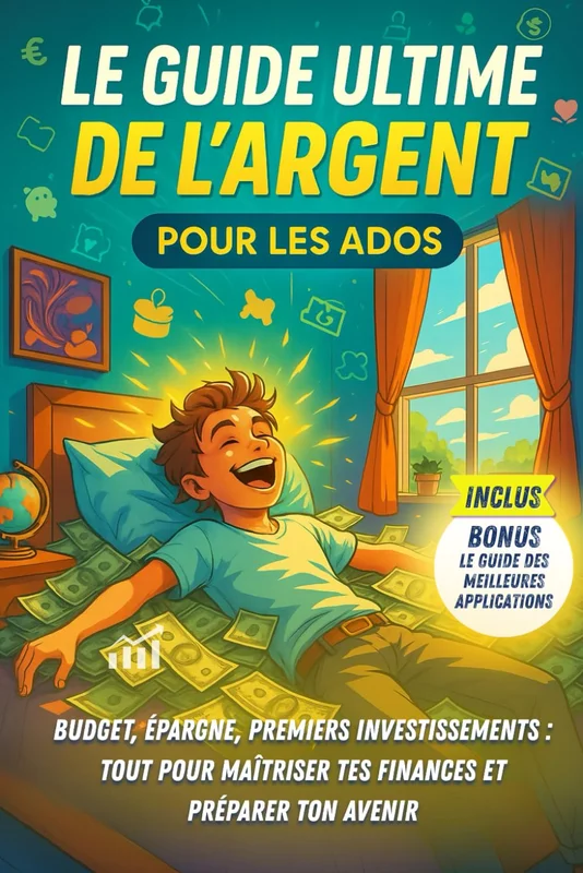 Le Guide Ultime de l'Argent pour les Ados: Budget, épargne, premiers investissements | Tout pour maîtriser tes finances et préparer ton avenir