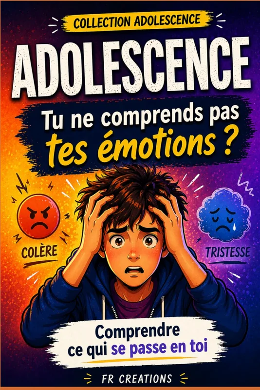 Adolescence : le guide de survie: Tout ce que tu dois savoir pour comprendre tes émotions, gérer le stress et mieux vivre ton adolescence